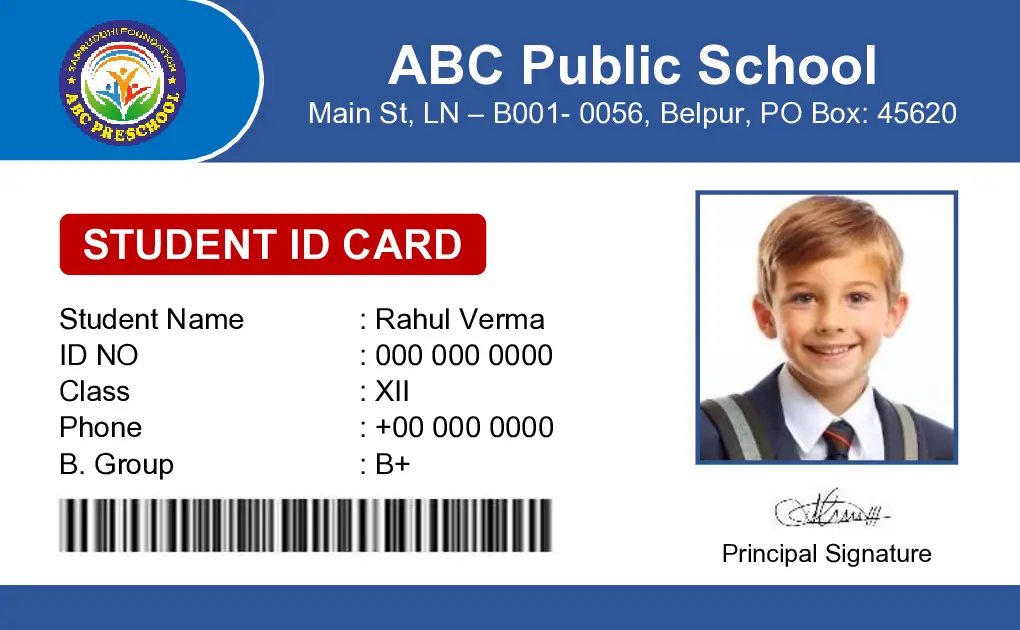 ID Card Design in MS Word